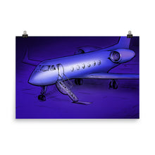 Load image into Gallery viewer, Flightline in Blue, Print
