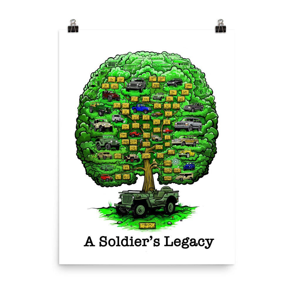 A Soldier’s Legacy, Print